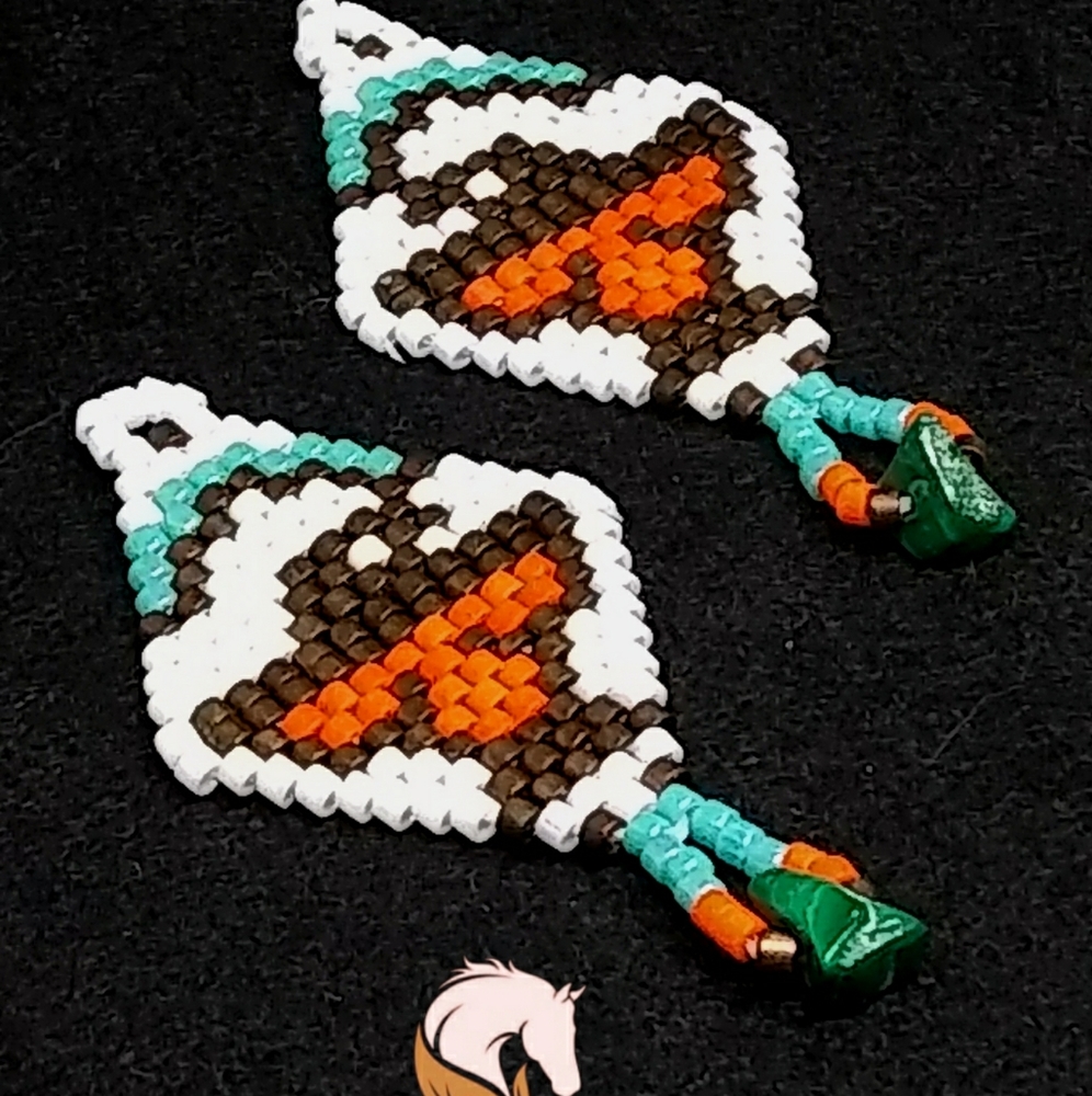 JRW Handmade Spirit Eagle Bird Beaded … - Picture 3 of 5